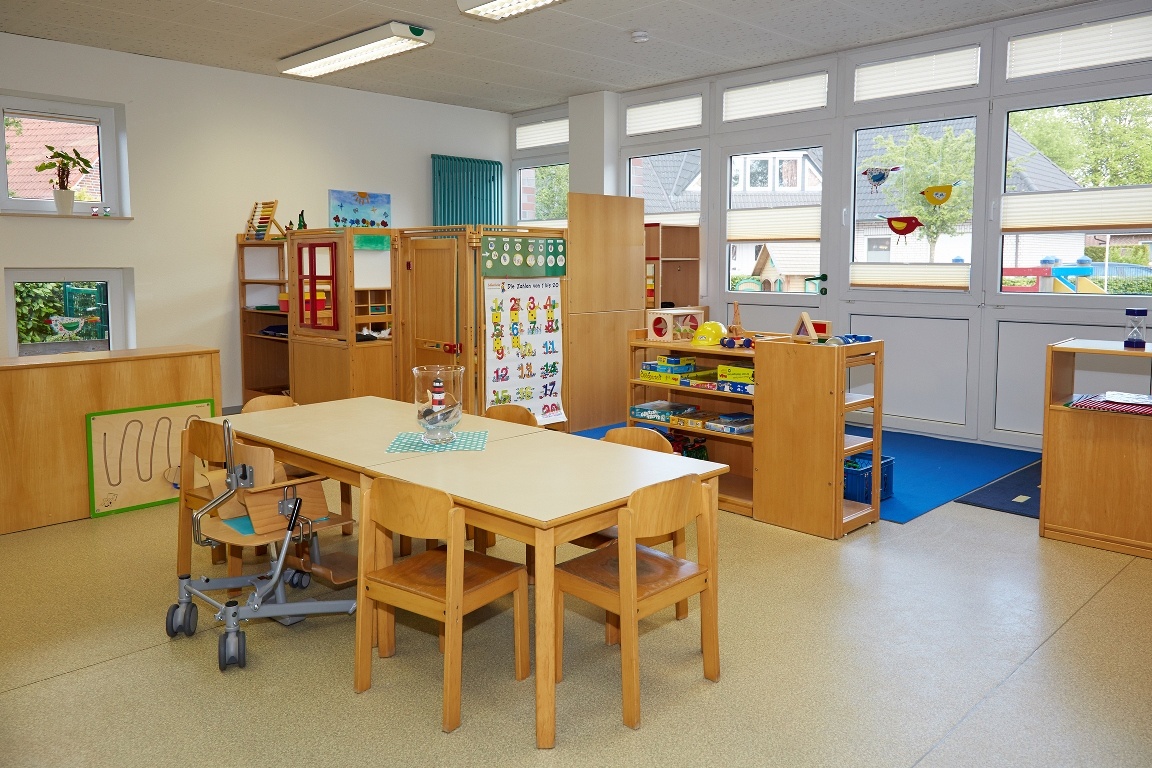 Die Integrationsgruppe der Kindertagesstätte Bunte-Welt